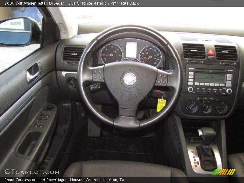 Blue Graphite Metallic / Anthracite Black 2006 Volkswagen Jetta TDI Sedan