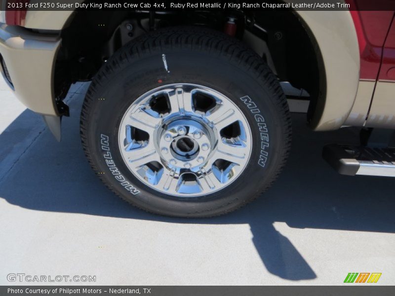  2013 F250 Super Duty King Ranch Crew Cab 4x4 Wheel