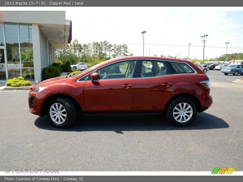 Copper Red / Sand 2011 Mazda CX-7 i SV