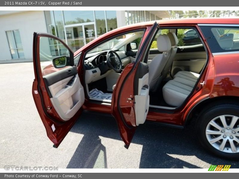 Copper Red / Sand 2011 Mazda CX-7 i SV