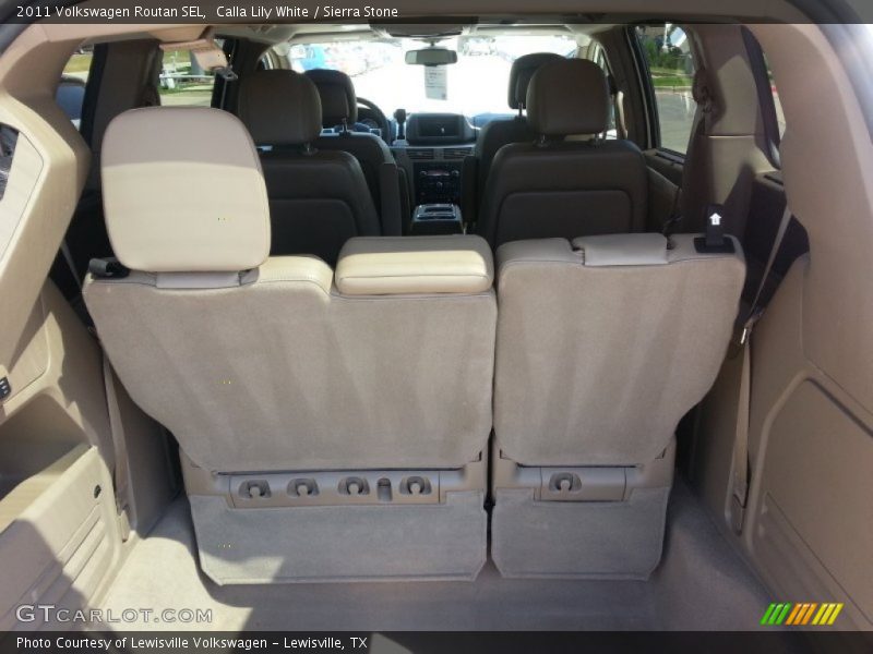 Calla Lily White / Sierra Stone 2011 Volkswagen Routan SEL