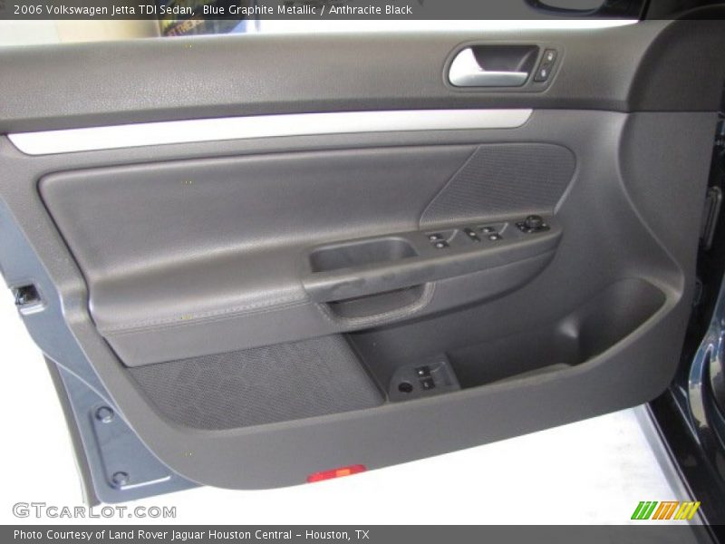 Blue Graphite Metallic / Anthracite Black 2006 Volkswagen Jetta TDI Sedan
