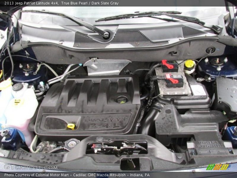 True Blue Pearl / Dark Slate Gray 2013 Jeep Patriot Latitude 4x4