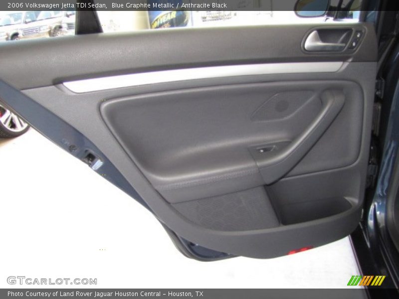 Blue Graphite Metallic / Anthracite Black 2006 Volkswagen Jetta TDI Sedan