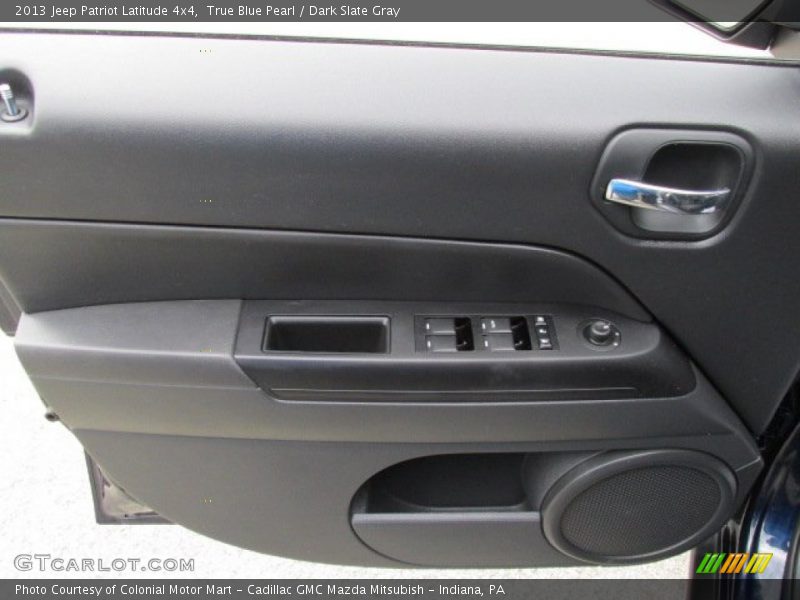 True Blue Pearl / Dark Slate Gray 2013 Jeep Patriot Latitude 4x4
