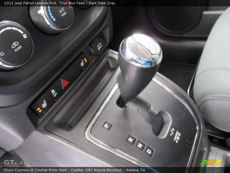 True Blue Pearl / Dark Slate Gray 2013 Jeep Patriot Latitude 4x4