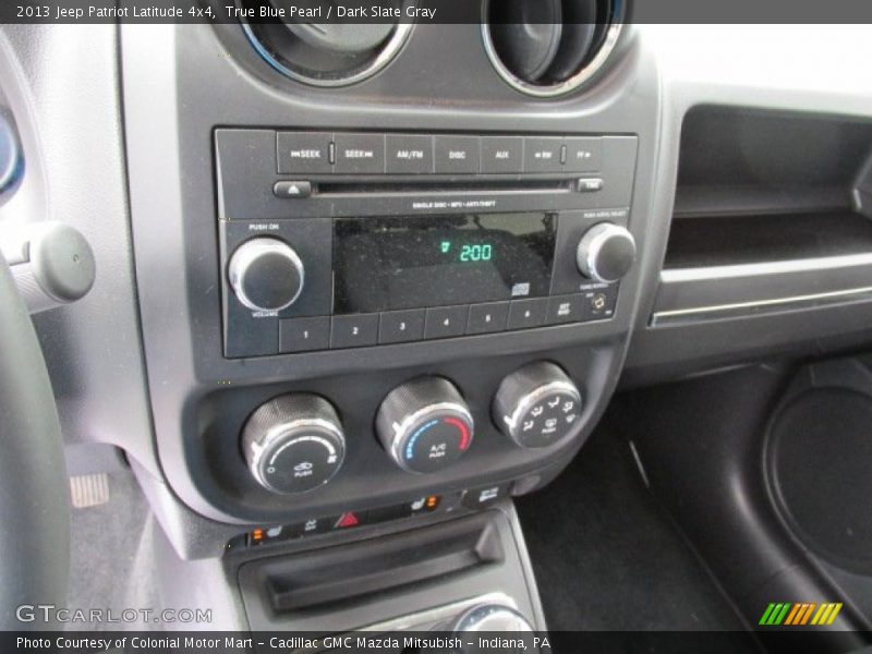 True Blue Pearl / Dark Slate Gray 2013 Jeep Patriot Latitude 4x4