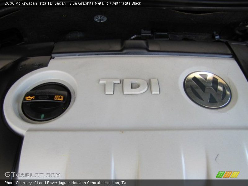 Blue Graphite Metallic / Anthracite Black 2006 Volkswagen Jetta TDI Sedan