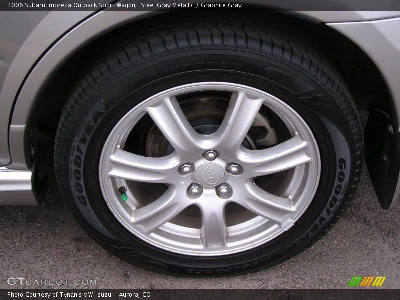 Steel Gray Metallic / Graphite Gray 2006 Subaru Impreza Outback Sport Wagon