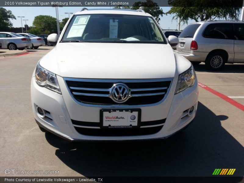 Candy White / Sandstone 2010 Volkswagen Tiguan Wolfsburg Edition