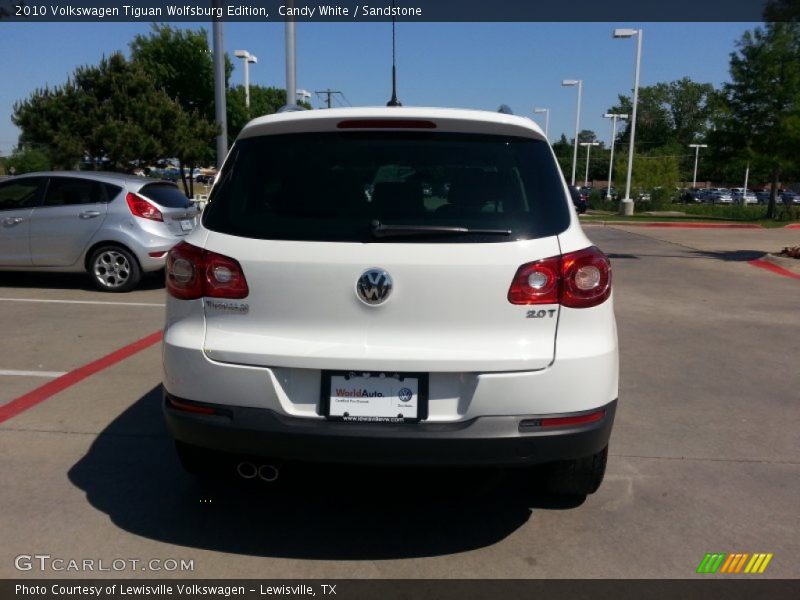 Candy White / Sandstone 2010 Volkswagen Tiguan Wolfsburg Edition