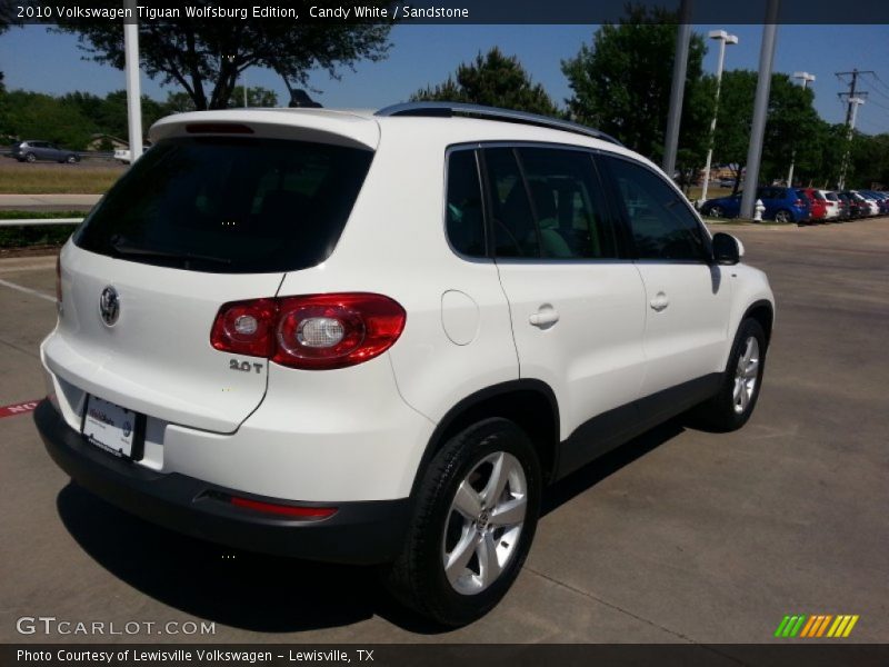 Candy White / Sandstone 2010 Volkswagen Tiguan Wolfsburg Edition