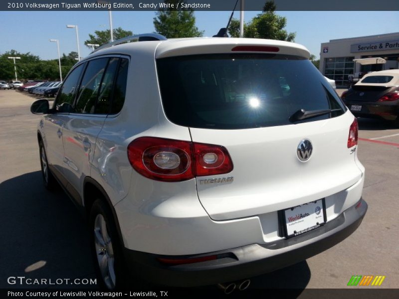 Candy White / Sandstone 2010 Volkswagen Tiguan Wolfsburg Edition
