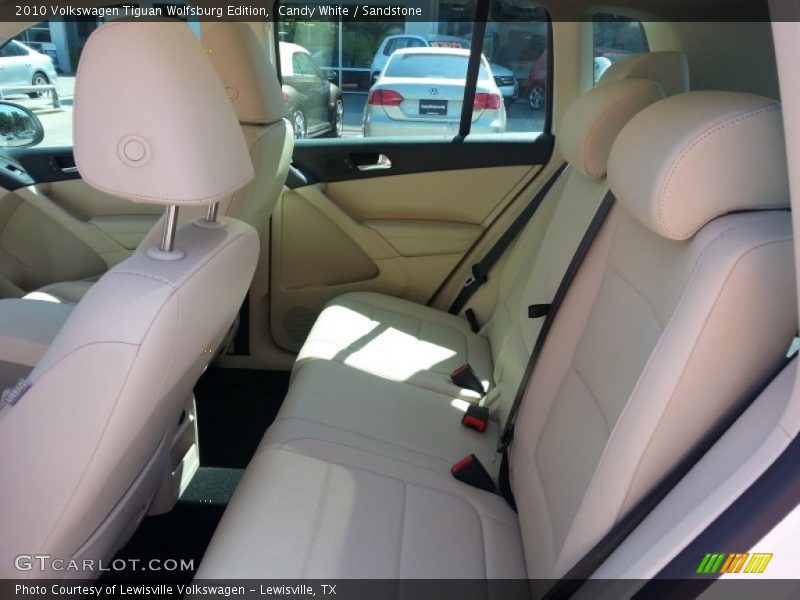 Candy White / Sandstone 2010 Volkswagen Tiguan Wolfsburg Edition