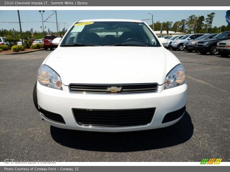 Summit White / Ebony 2010 Chevrolet Impala LT