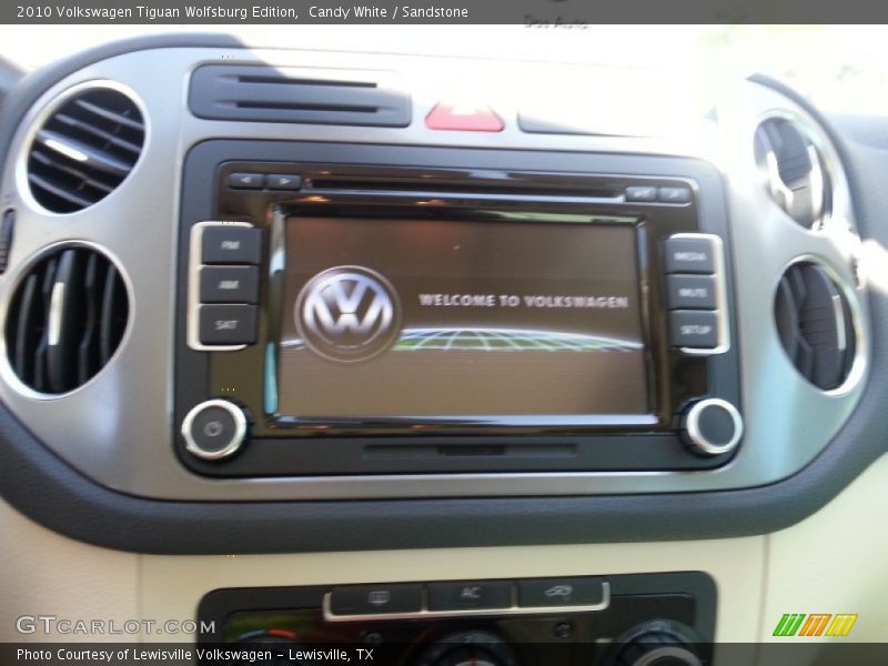 Candy White / Sandstone 2010 Volkswagen Tiguan Wolfsburg Edition