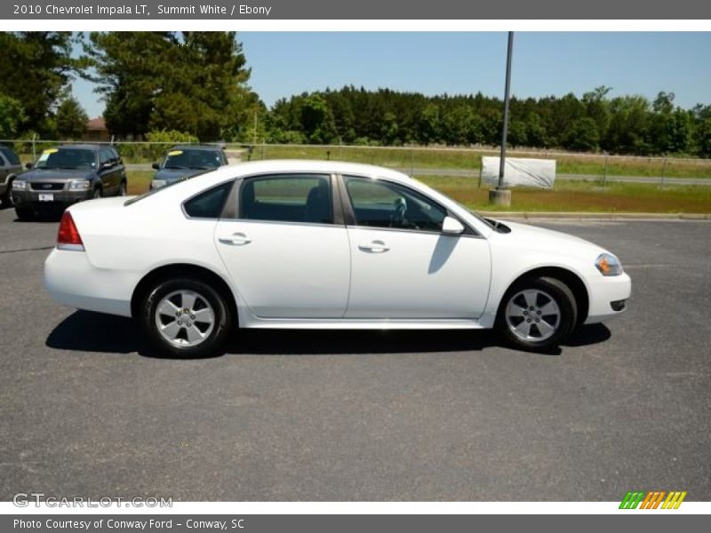 Summit White / Ebony 2010 Chevrolet Impala LT