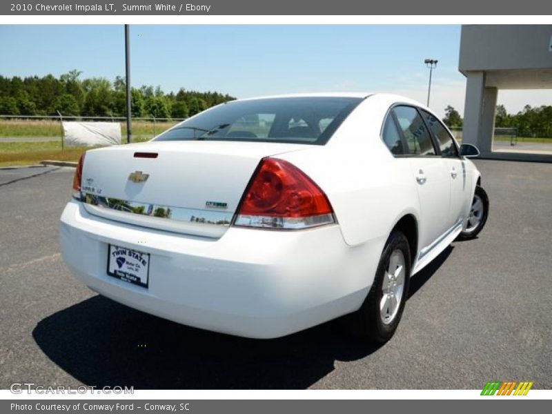 Summit White / Ebony 2010 Chevrolet Impala LT