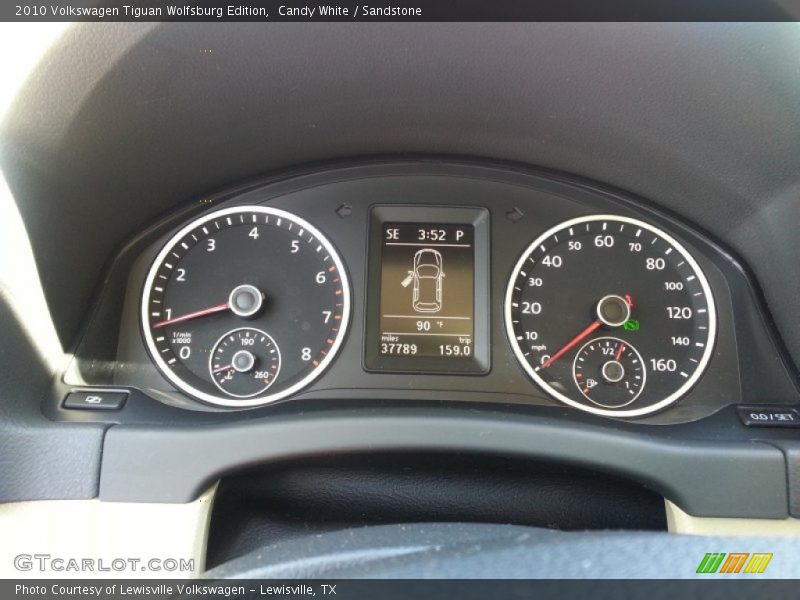 Candy White / Sandstone 2010 Volkswagen Tiguan Wolfsburg Edition