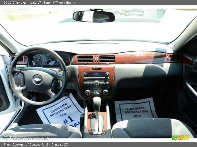Summit White / Ebony 2010 Chevrolet Impala LT