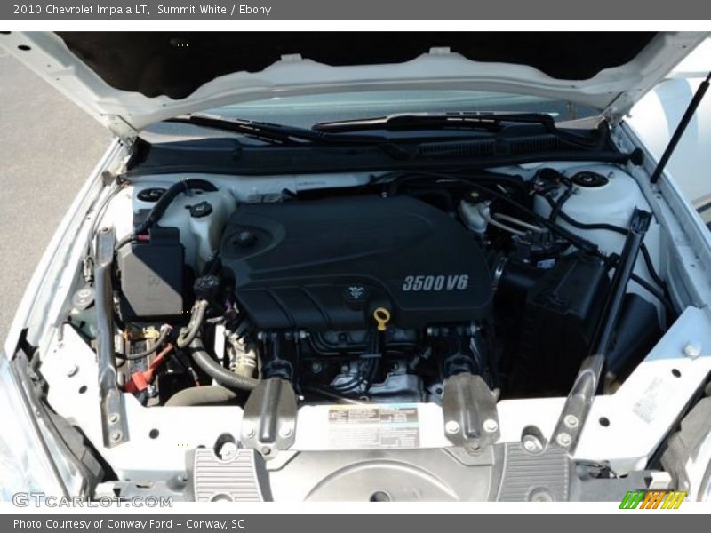 Summit White / Ebony 2010 Chevrolet Impala LT