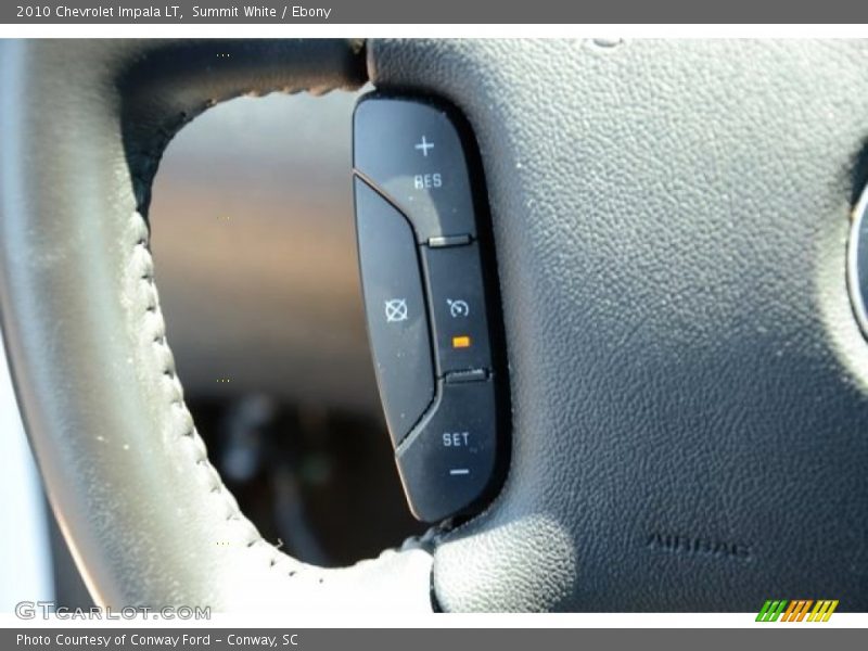 Summit White / Ebony 2010 Chevrolet Impala LT