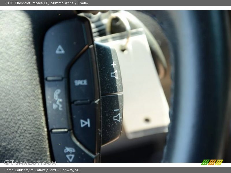 Summit White / Ebony 2010 Chevrolet Impala LT