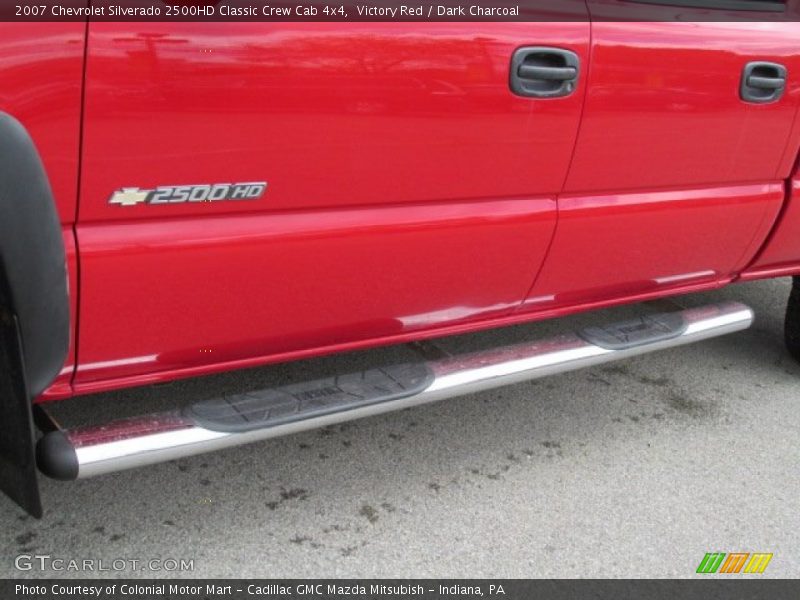 Victory Red / Dark Charcoal 2007 Chevrolet Silverado 2500HD Classic Crew Cab 4x4
