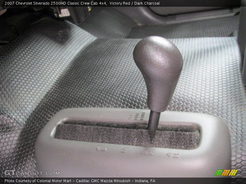 Victory Red / Dark Charcoal 2007 Chevrolet Silverado 2500HD Classic Crew Cab 4x4