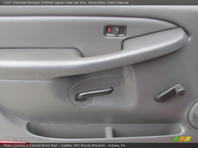 Victory Red / Dark Charcoal 2007 Chevrolet Silverado 2500HD Classic Crew Cab 4x4