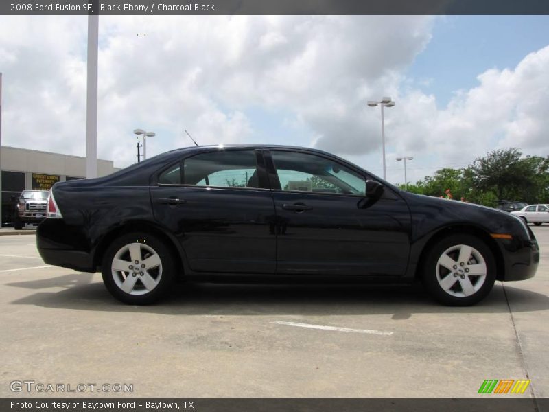 Black Ebony / Charcoal Black 2008 Ford Fusion SE
