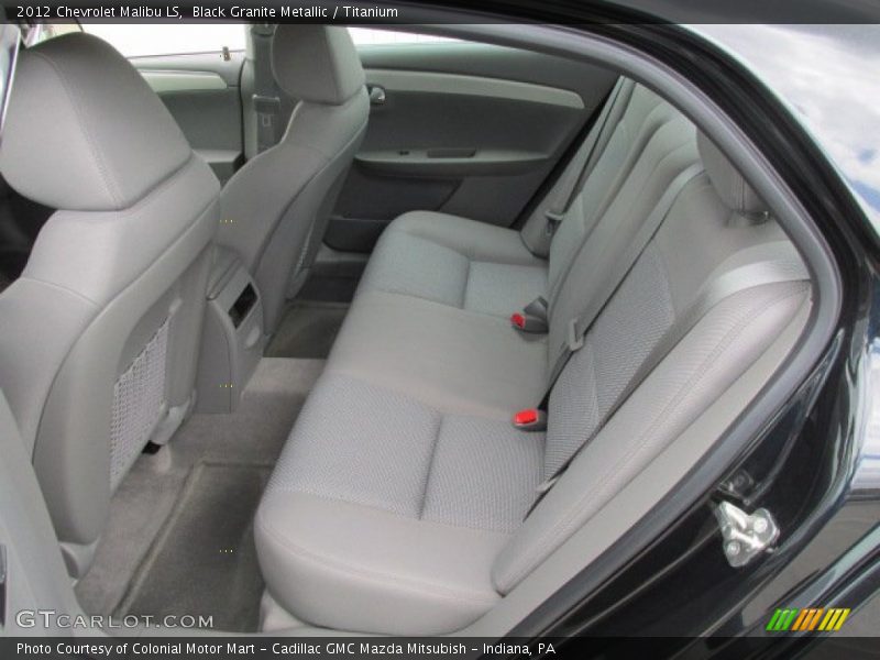 Black Granite Metallic / Titanium 2012 Chevrolet Malibu LS