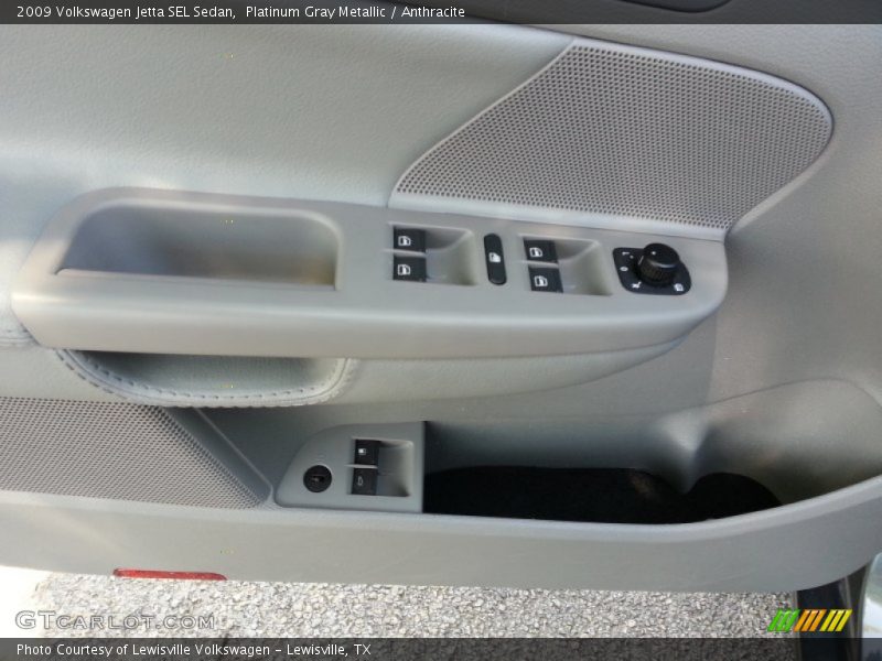 Platinum Gray Metallic / Anthracite 2009 Volkswagen Jetta SEL Sedan