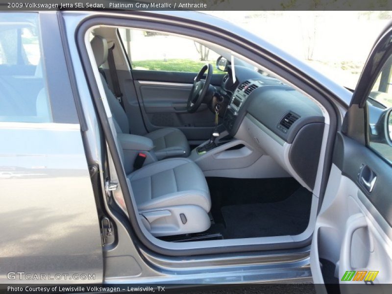 Platinum Gray Metallic / Anthracite 2009 Volkswagen Jetta SEL Sedan