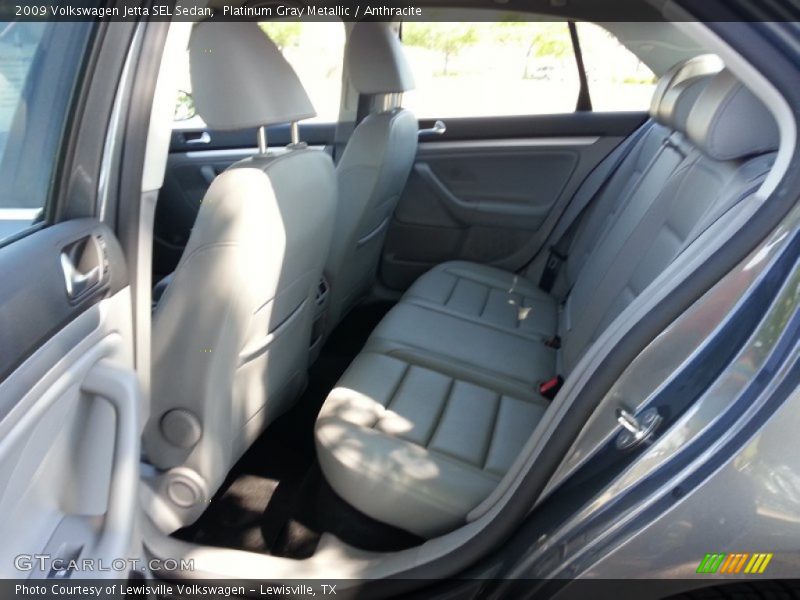 Platinum Gray Metallic / Anthracite 2009 Volkswagen Jetta SEL Sedan