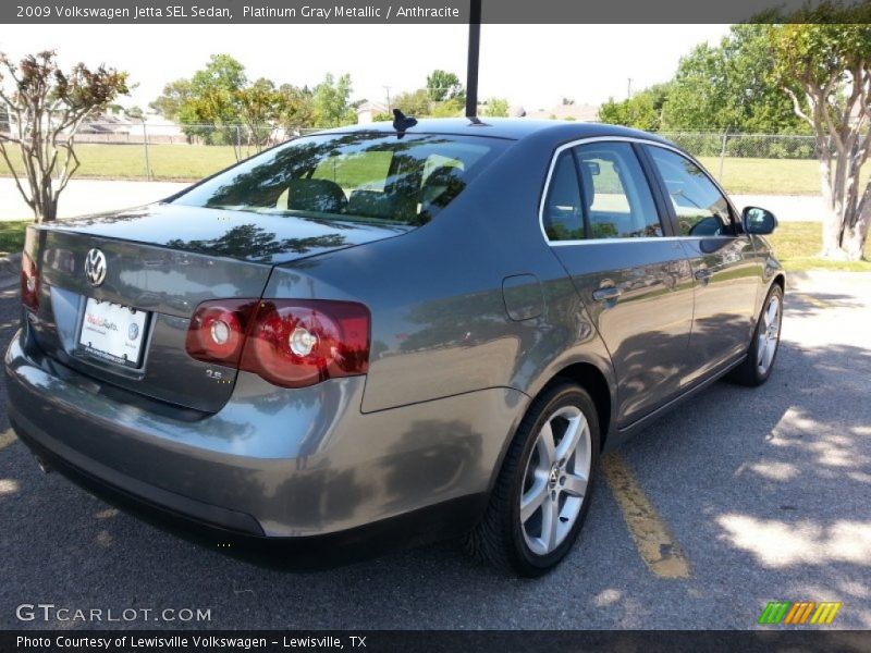 Platinum Gray Metallic / Anthracite 2009 Volkswagen Jetta SEL Sedan