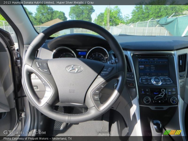  2013 Sonata Hybrid Limited Steering Wheel