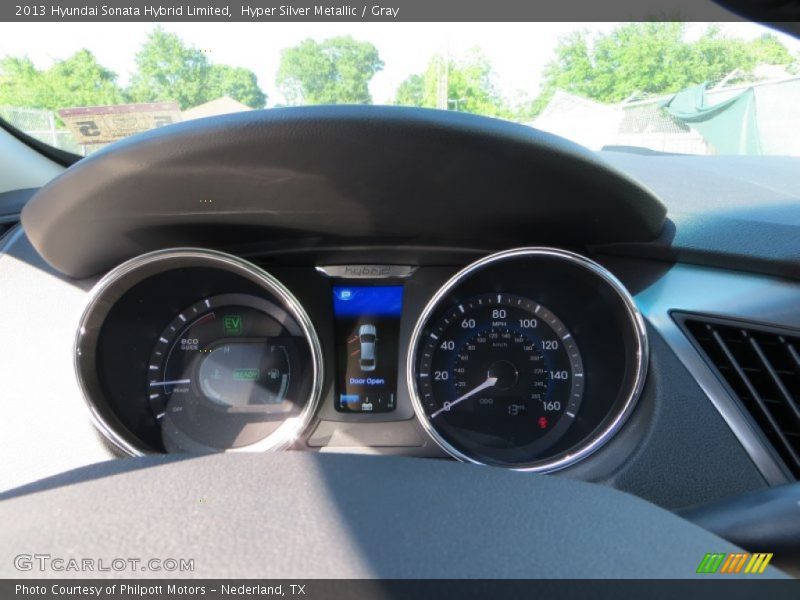  2013 Sonata Hybrid Limited Hybrid Limited Gauges