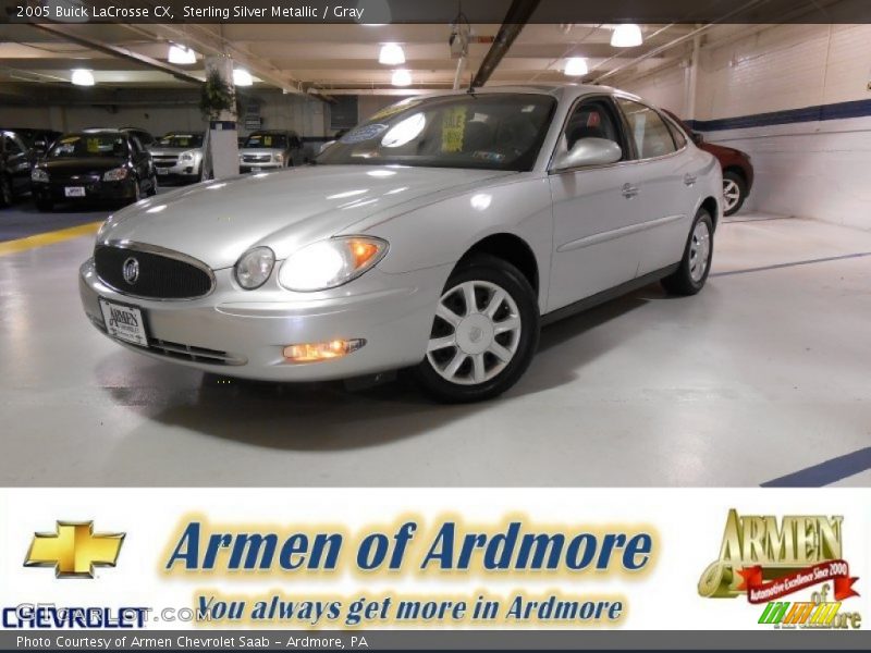 Sterling Silver Metallic / Gray 2005 Buick LaCrosse CX