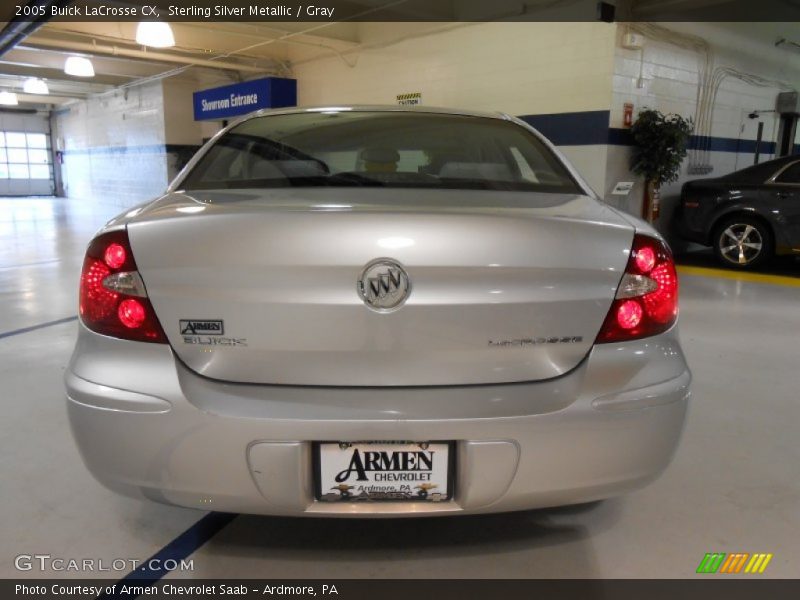 Sterling Silver Metallic / Gray 2005 Buick LaCrosse CX