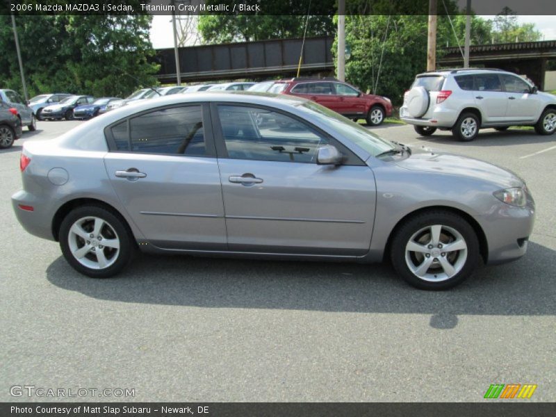 Titanium Gray Metallic / Black 2006 Mazda MAZDA3 i Sedan