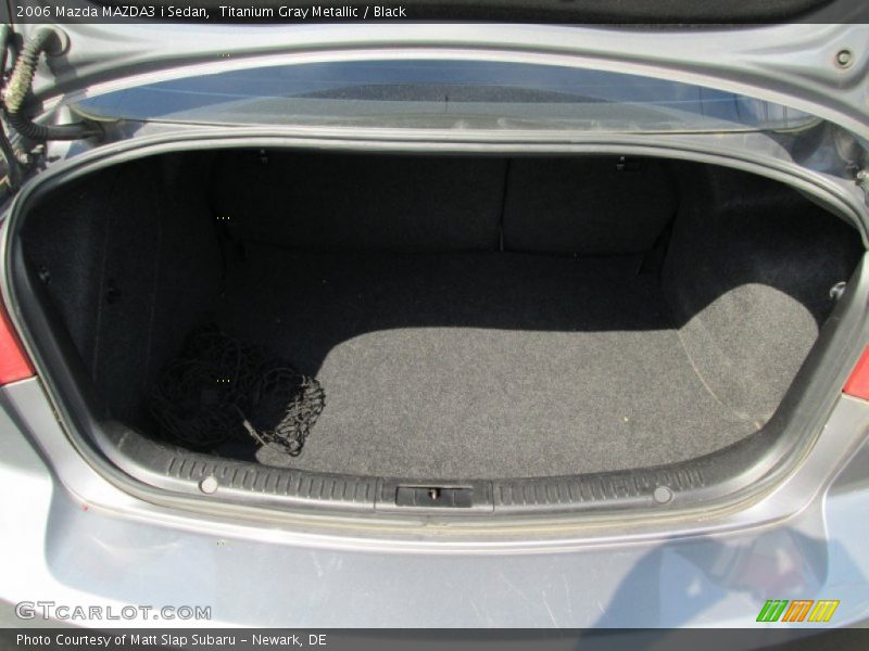 Titanium Gray Metallic / Black 2006 Mazda MAZDA3 i Sedan