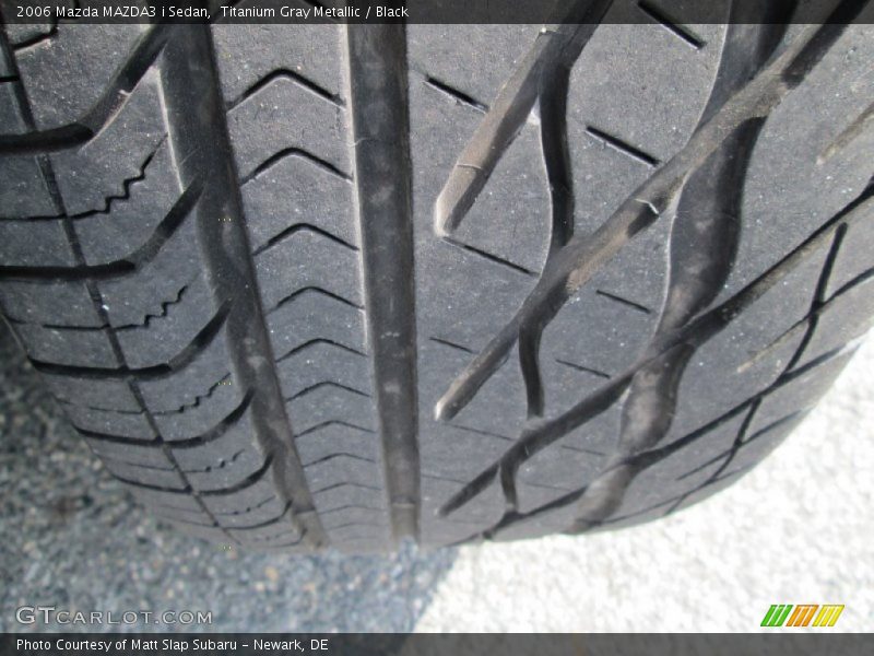 Titanium Gray Metallic / Black 2006 Mazda MAZDA3 i Sedan