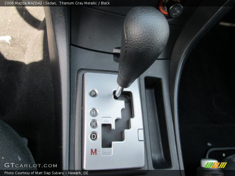 Titanium Gray Metallic / Black 2006 Mazda MAZDA3 i Sedan