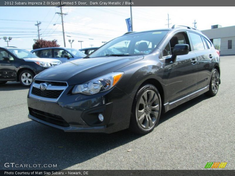 Dark Gray Metallic / Black 2012 Subaru Impreza 2.0i Sport Limited 5 Door