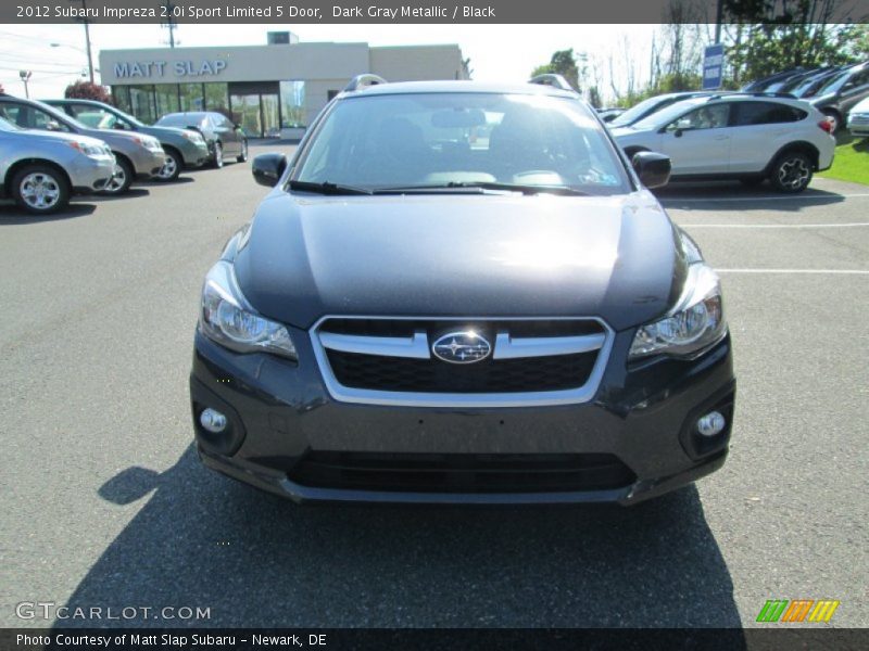 Dark Gray Metallic / Black 2012 Subaru Impreza 2.0i Sport Limited 5 Door