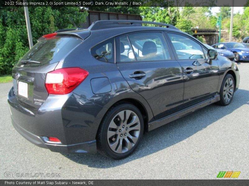 Dark Gray Metallic / Black 2012 Subaru Impreza 2.0i Sport Limited 5 Door