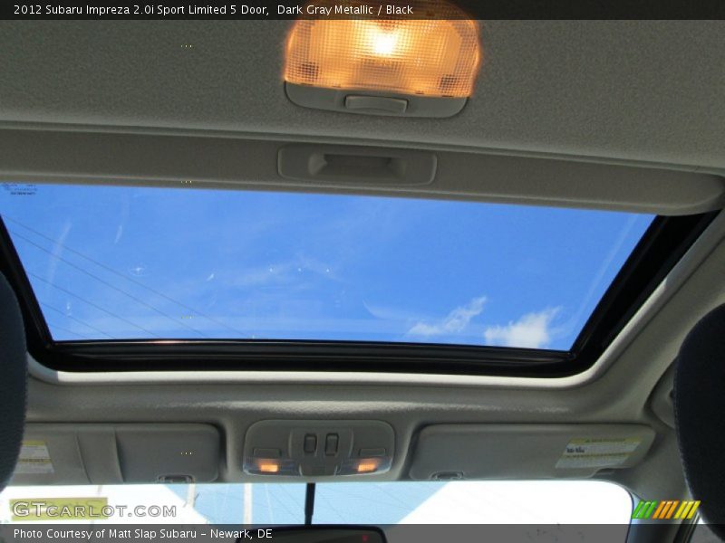 Dark Gray Metallic / Black 2012 Subaru Impreza 2.0i Sport Limited 5 Door