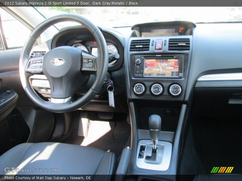 Dark Gray Metallic / Black 2012 Subaru Impreza 2.0i Sport Limited 5 Door