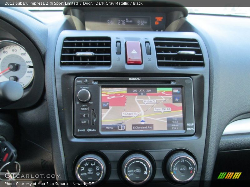 Dark Gray Metallic / Black 2012 Subaru Impreza 2.0i Sport Limited 5 Door